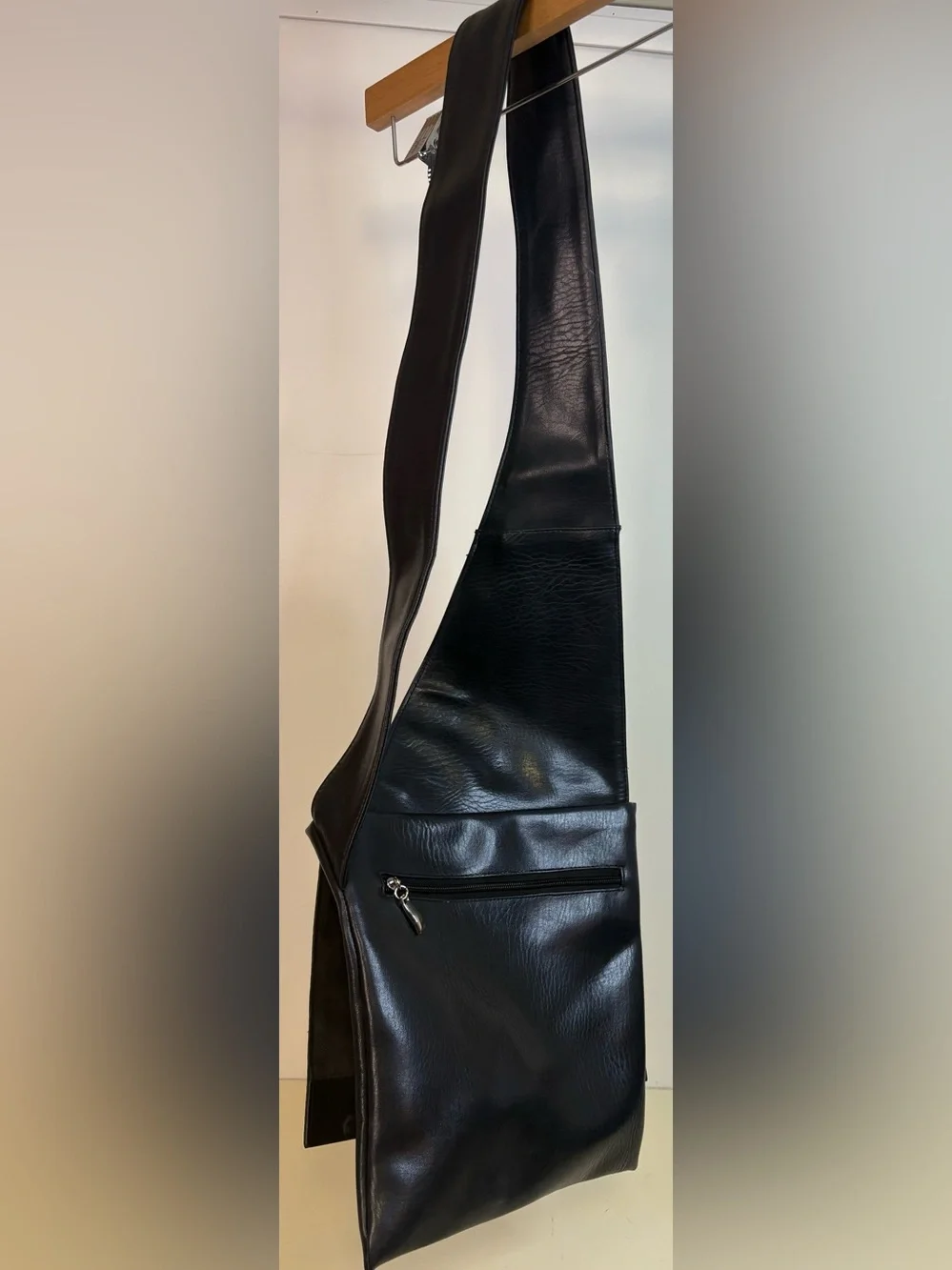 Vintage Black Crossbody Sling Bag